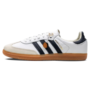 Tênis Adidas Samba OG x Sporty & Rich "Cloud White"